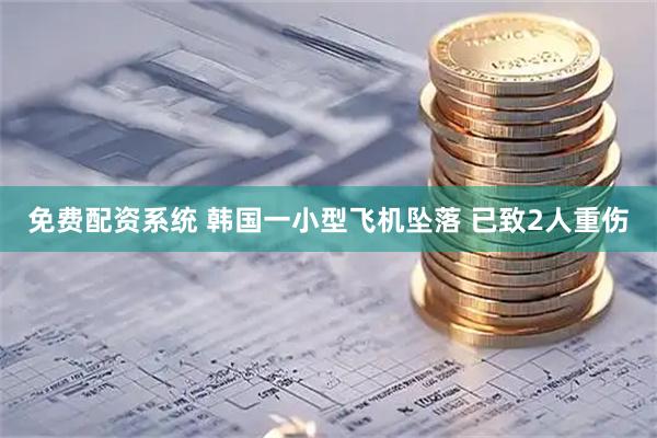 免费配资系统 韩国一小型飞机坠落 已致2人重伤